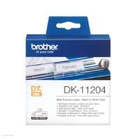 BROTHER Cím etikett 17x54mm Brother DK-11204 400db/tekercs
