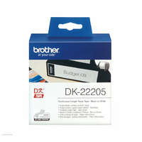 BROTHER Cím etikett 62mmx30,48m Brother DK-22205 folyamatos