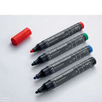 SIGEL Táblamarker kerek hegyű, üvegre író, 2-3 mm, Sigel, 4 db, kék, fekete, piros, zöld, BA010