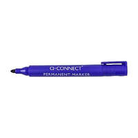 Q-CONNECT Marker permanent Q-CONNECT kerek hegyű kék