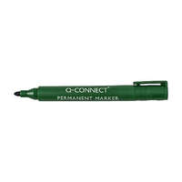Q-CONNECT Marker permanent Q-CONNECT kerek hegyű zöld