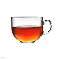 VOLUMART Bögre Tea Time Big, üveg, 580 ml, 2 db-os