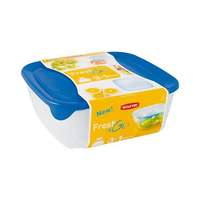 CURVER Ételtartó szett CURVER Fresh&Go 4 db-os 0,8L+1,7L+2,9L+0,25L átlátszó/átlátszó kék 182596