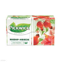 PICKWICK Tea Pickwick csipkebogyó hibiszkusszal 20 x 2,5 g koffeinmentes