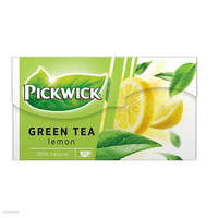 PICKWICK Tea Pickwick zöldtea citrommal 20 x 2g