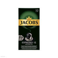 JACOBS Kávékapszula Nespresso kompatibilis Jacobs Espresso 12 Ristretto 10db