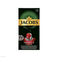 JACOBS Kávékapszula Nespresso kompatibilis Jacobs Lungo 6 Classico 10 db