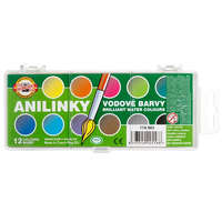 KOH-I-NOOR Vízfesték Koh-I-Noor Briliant, nagy, 12 db-os készlet, 174503