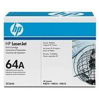 HEWLETT PACKARD HP lézertoner CC364A No.64A fekete 10000 old.