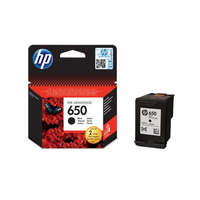 HEWLETT PACKARD HP tintapatron CZ101AE No.650 fekete
