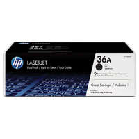 HEWLETT PACKARD HP lézertoner CB436AD No.36AD fekete 2x2000 old.
