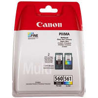 CANON Canon tintapatron PG-560+CL-561 szett (fekete+színes) 180 old.