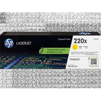 HEWLETT PACKARD HP lézertoner W2202X No.220X, sárga, 5500 old.