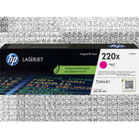 HEWLETT PACKARD HP lézertoner W2203X No.220X, bíbor, 5500 old.