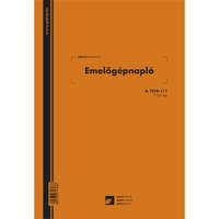 PÁTRIA Emelőgépnapló, 2x25 lapos, A4, álló, D.7570-111 Pátria