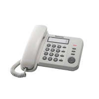 PANASONIC Telefon Panasonic KX-TS520FXW Fehér