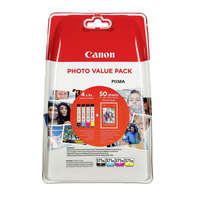 Canon Canon CLI-571XL Bk/C/M/Y színes eredeti tintapatron multipack + fotópapír