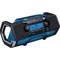 BOSCH BOSCH Digitális rádió GB 18V-2 SC kartondobozban (DAB+, Bluetooth, FM és AUX) IP 54
