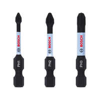 BOSCH BOSCH Bithegy készlet 3 részes PH1 / PH2 / PH3 x 50 mm Impact Control