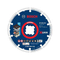 BOSCH BOSCH EXPERT Gyémánt vágókorong 125 x 22,2 mm X-LOCK szegmentált