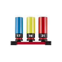 MILWAUKEE MILWAUKEE Alufelni dugókulcs készlet 3 részes 1/2" 17/19/21 mm CrMo