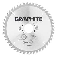 GRAPHITE (Topex) GRAPHITE Körfűrészlap, keményfém, 160x30mm, 48 fog