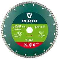 VERTO (Topex) VERTO Gyémánt vágókorong 230mm TURBO