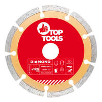 Top Tools (Topex) Top Tools Gyémánt vágókorong 125mm SZEGMENTÁLT