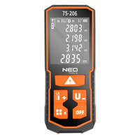 NEO (Topex) NEO Lézeres távolságmérő, hatótáv: 100 m, IP54, fröccsenő víz védelem