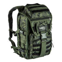 NEO (Topex) NEO Taktikai túra hátizsák terepszínű, kívül:4 zseb, belül:18 zseb, 600D poliészter, 30L kapacitás