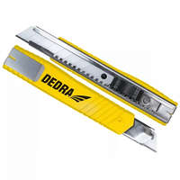 DEDRA Letörhető pengéjű fém kés 18mm