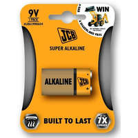 JCB - SUPER alkalikus elem 6LR61 / 9V, blister 1 db/csomag