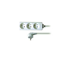  SOLIGHT - Extension cable 3x socket, 3 m 3x1mm2 - white