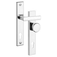  ROSTEX - biztonsági ajtó kilincs BK 802 / 72 Cr gomb