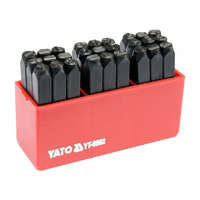 YATO YATO Betűbeütő készlet 6mm 27 részes
