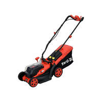 YATO Akkus fűnyíró 34 cm 2 x 18 V (2 x 2,0 Ah akku + töltő) YATO