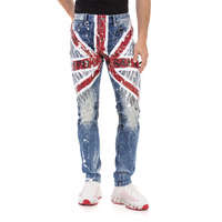 CIPO&BAXX CIPO&BAXX REGULAR FIT FÉRFI FARMERNADRÁG CD714 BLUE