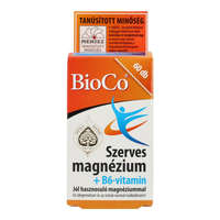  BIOCO SZERVES MAGNÉZIUM+B6 TABLETTA 60DB