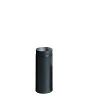  Füstcső fekete (1mm) 150/300mm