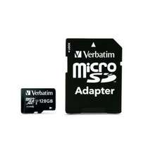 Verbatim Micro-SD memóriakártya adapterrel Verbatim Premium 128 GB