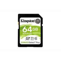 Kingston SD Memóriakártya Kingston SDS2/64GB 64GB Fekete 64 GB UHS-I