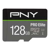 PNY Micro-SD memóriakártya adapterrel PNY P-SDU128V31100PRO-GE Pro Elite C10 128 GB