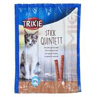 Trixie Snack for Cats Trixie 5 x 5 g Lazac szín Pulyka Bárány Máj madarak