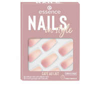 Essence Műkörmök Essence Nails In Style Öntapadós Többször használható Nº 16 Café au lait (12 egység)