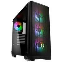 BitFenix ATX Közepes Torony PC Ház BitFenix Nova Mesh TG 4ARGB Fekete