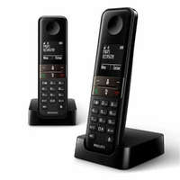 Philips Vezeték Nélküli Telefon Philips D4702B/34 Duo 1,8 DECT (2 pcs)"