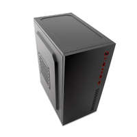 PC Case ATX Közepes Torony PC Ház PC Case MPC-45 Fekete