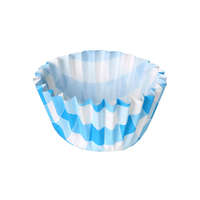 Algon Muffin Sütőforma Algon Csíkok Kék Eldobható 5 x 3,2 cm 30 egység