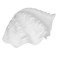 BigBuy Home Dekoratív Figura Fehér Kagyló( héj) 14 x 7 x 10 cm