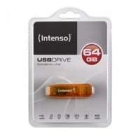 INTENSO USB Memória INTENSO FAELAP0282 USB 2.0 64 GB Narancszín 64 GB USB Memória
